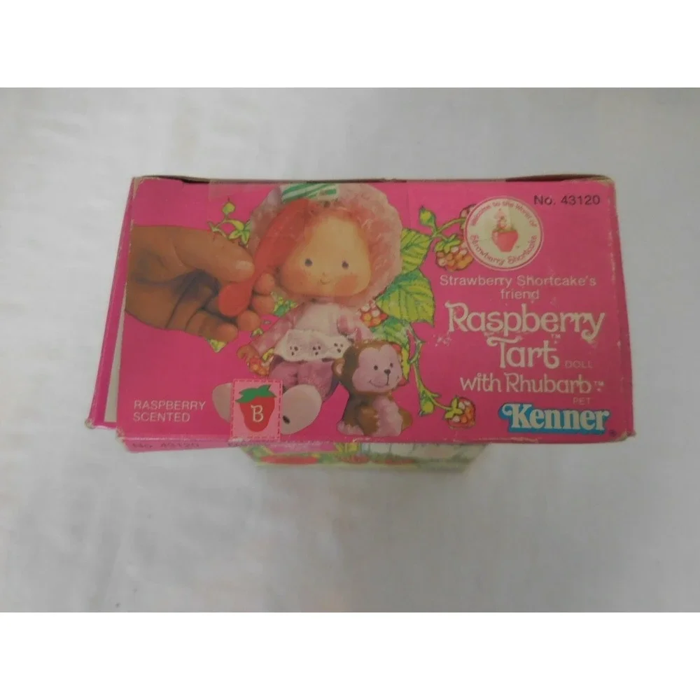 Strawberry Shortcake Raspberry Tart with Rhubarb No‎ 43120 Vintage Kenner NRFB